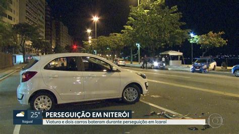 Perseguição Policial Em Niterói Termina Em Acidente E Com Uma Pessoa