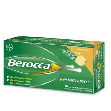 Berocca Performance Comprimidos Efervescentes Con Ofertas En