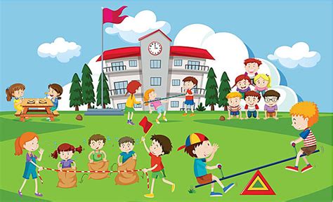 School Playground Clipart Images | Free Download | PNG Transparent ...