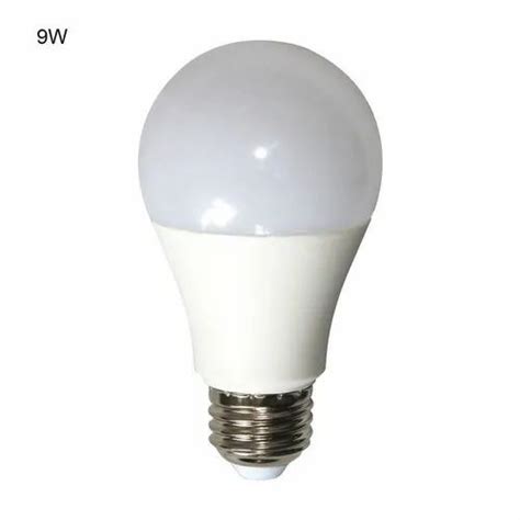 Round Cool White 9W LED Bulb For Indoor Base Type B22 At Rs 50 Piece