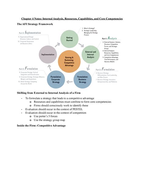 2021 Bgen 499 Capstone Chapter 4 Notes Chapter 4 Notes Internal