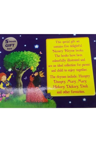 Nursery Rhymes Carry Case 5 Books Bargain Book Hut Online