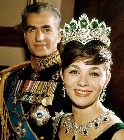 Mohammad Reza Pahlavi Shah Wife Glossy Poster Picture Photo Print