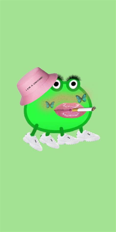 мОдНаЯ жАбА🚬🗿 | Frog wallpaper, Funny frogs, Frog