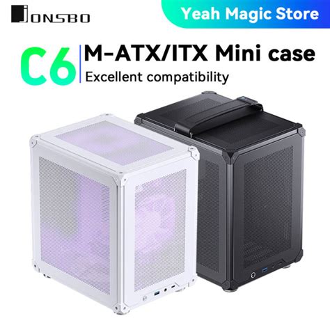 Jonsbo C Matx Mini Itx Case For Pc Type C Atx Power Portable Mini