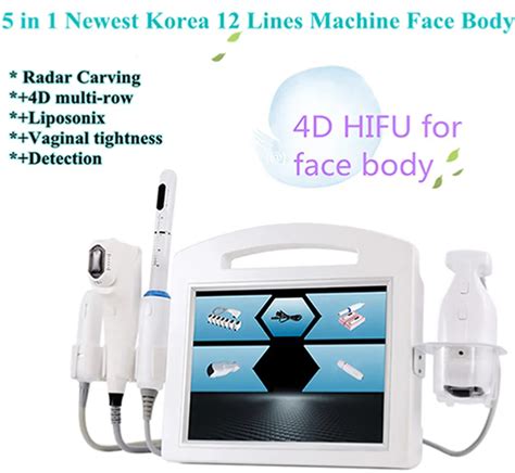 Ce Approved Rf Microneedling 5 In 1 7d Hifu Facial Lift Vaginal Hifu