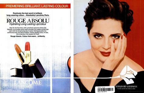 New York Magazine 1993 May 10 Ads Lancome Isabella Rossellini