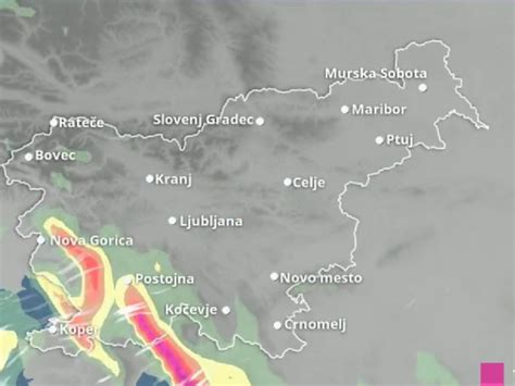 POZOR Arso Izdal Opozorilo Za Primorsko VIDEO