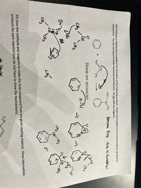 Solved Give The Methods And Reagents To Make The Final