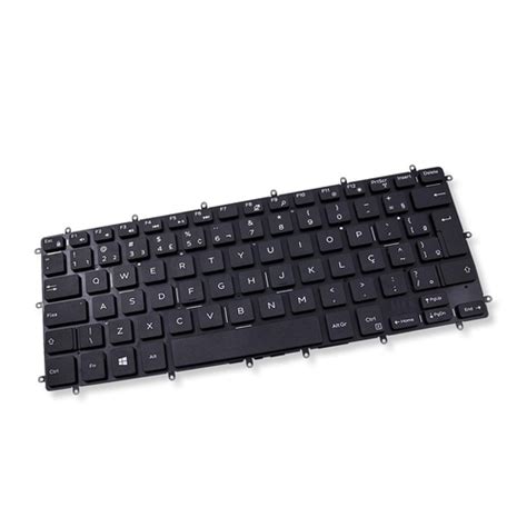 Teclado Para Notebook Dell Inspiron 13 5368 Marca BringIT No Shoptime