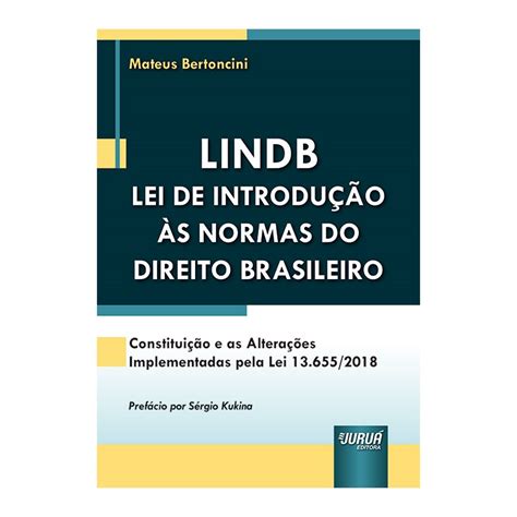 Lindb Lei De IntroduÇÃo Às Normas Do Direito Brasileiro ConstituiÇÃo