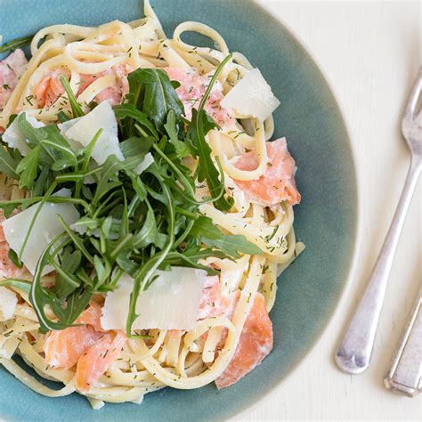 Smoked Salmon And Lemon Linguine Easyfood