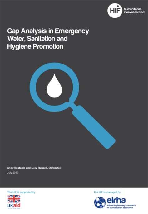 Gap Analysis In Emergency Water Sanitation And Hygiene Promotion