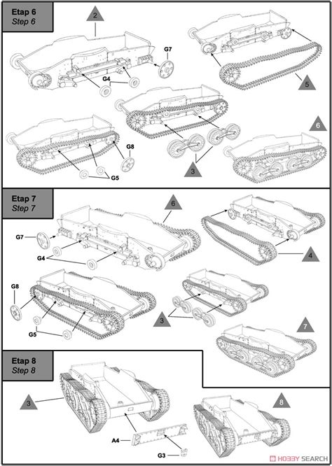 Ija Type95 Light Tank `ha Go` Plastic Model Assembly Guide2