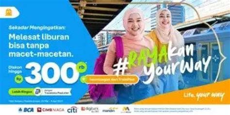 Promo Traveloka Maret April Diskon Tiket Kereta Api Hingga