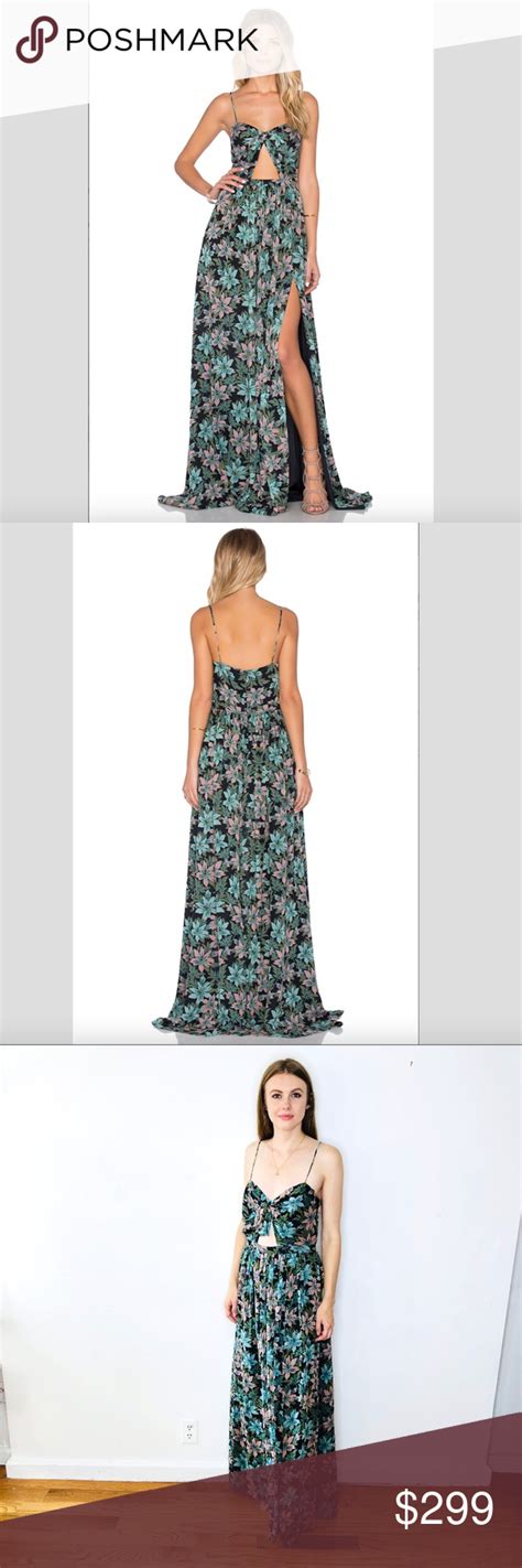 Jill Jill Stuart Silk Floral Maxi Dress Revolve 6 Floral Maxi Dress