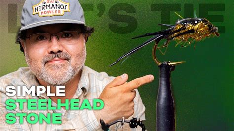 Let S Tie A Simple Steelhead Stonefly Fly Tying Tutorial Youtube