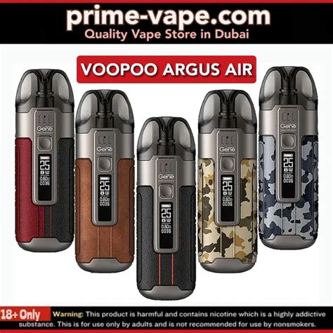 Voopoo Argus Air Kit W Mah Pod System Prime Vape Uae