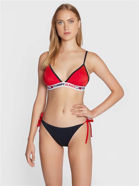 Tommy Jeans Bikini Unterteil String Side UW0UW03403 Bunt Modivo De