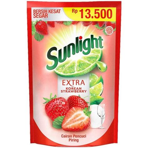 Jual Sunlight Pencuci Piring Korean Strawberry Ml Shopee Indonesia