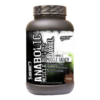 Buy SSN Anabolic Muscle Builder XXXL Chocolate 2 L Online HealthurWealth