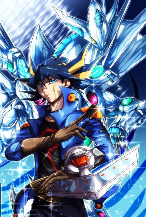 Yusei Y Shooting Majestic Star Dragon Yugioh Imagenes De Yugioh