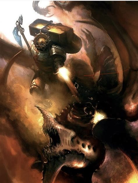 Epic Warhammer 40k Battle Art