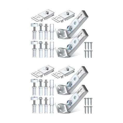4 Pcs Bifold Door Hinge Bifold Door Hardware Repair Kit Sliding Closet
