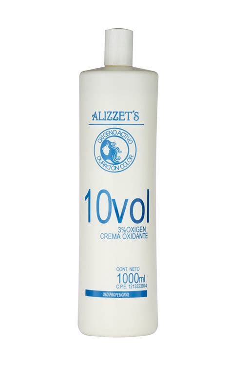 CREMA OXIDANTE DE 10 VOL 1000 ML 3 PEROXIDO Alizzet S