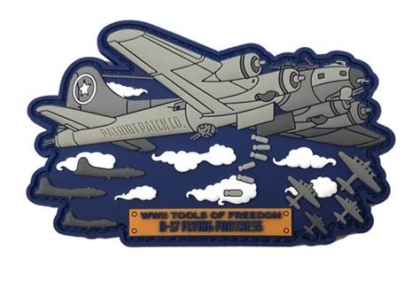 Wwii Armor B 17 Flying Fortress Patch Patriot Patch Company Llc