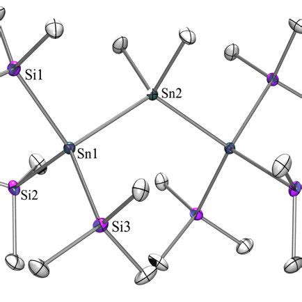 Molecular Structure Of 8 Thermal Ellipsoid Plot Drawn At The 30