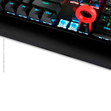 Teclado Mecânico Gamer Redragon Kala RGB Techno Space