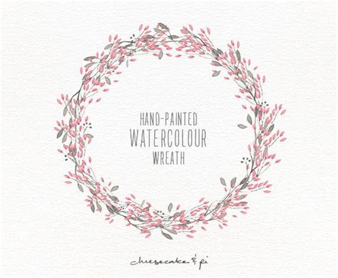 Watercolor Wreath 1 PNG Floral Clip Art Wedding Invitation Clip Art