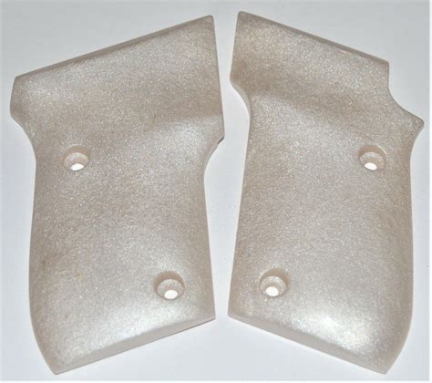 Taurus Pt Pt Pistol Grips Pearl White Plastic Ebay