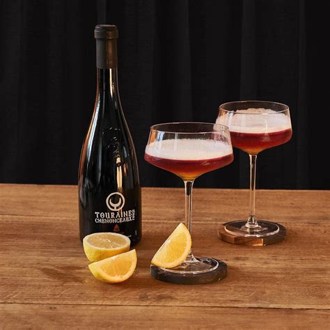 Cocktail New York Sour Avec Dumnacus Vignerons Dumnacus Vins De Loire