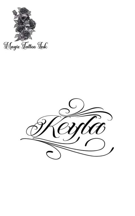 Lettering Keyla Fuentes De Letras Para Tatuaje Tatuajes De Nombres