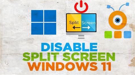 How To Disable Split Screen In Windows Youtube