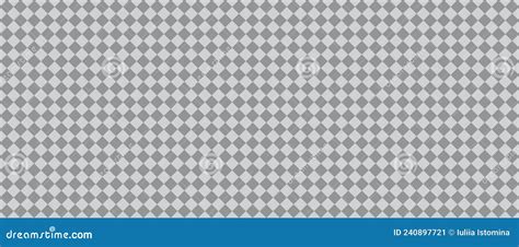 Grid Transparency Effect Seamless Pattern With Transparent Mesh Grey