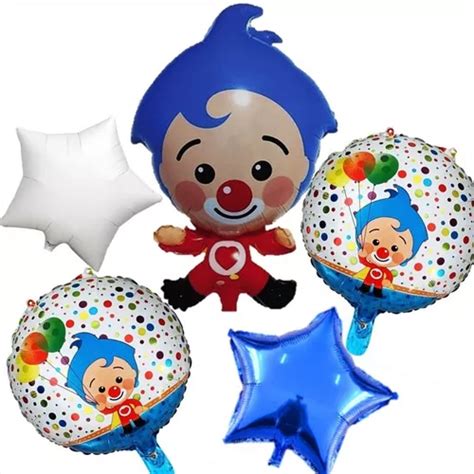 Globos Plim Plim Fiesta Cumpleaños Infantil Meses sin intereses