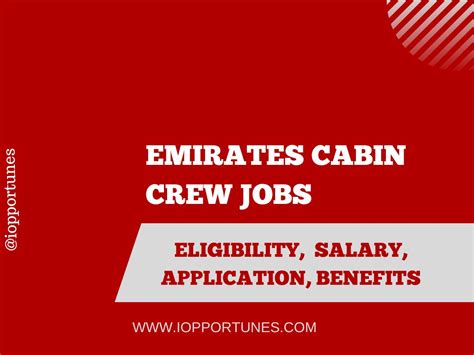 Emirates Cabin Crew Jobs Salary Benefits Online Apply