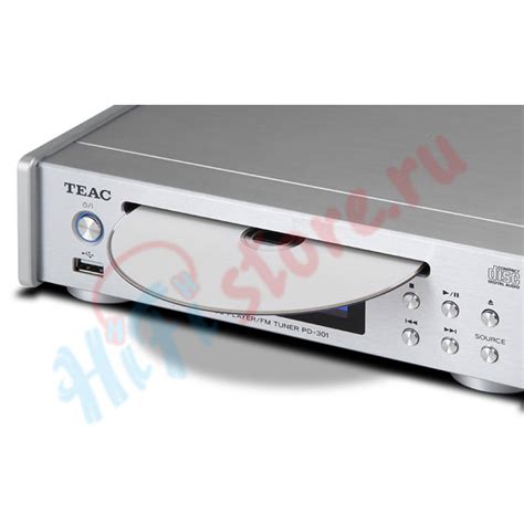 TEAC PD-301-X Silver купить по цене 74990 руб. в HI-FI Store