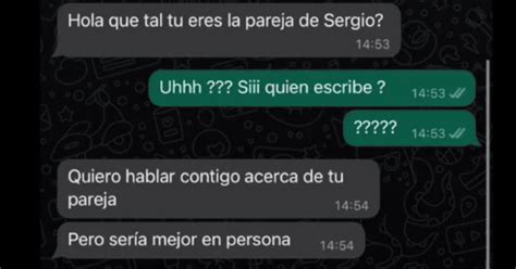 Un Extraño Le Habló Por Mensaje A Una Mujer Para Hacerle Un Reclamo