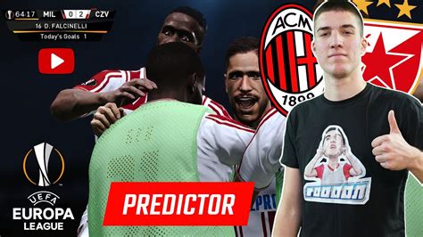 Ac Milan Vs Crvena Zvezda Meridian Pes Predictor Beki Youtube