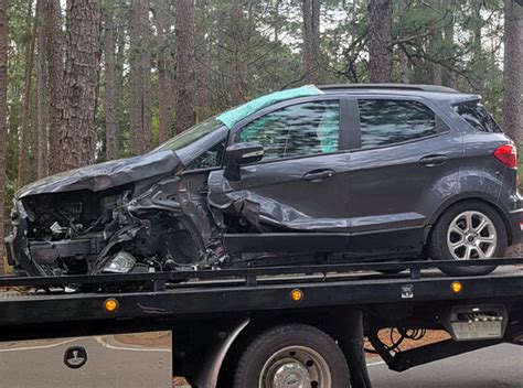 Driver Injured After Car Strikes Tree Sandhills Sentinel