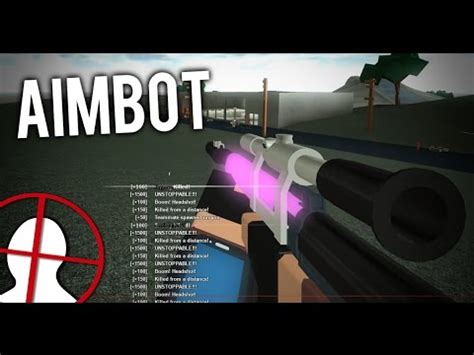 AIMBOT In ROBLOX PHANTOM FORCES Modded YouTube