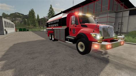 Amerikanisches Feuerwehrauto V2 0 FS19 Landwirtschafts Simulator 25