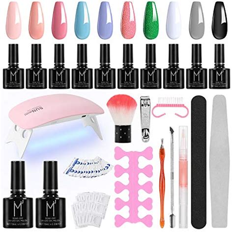 Winload Kit De Vernis Semi Permanent 6W UV LED Lampe Machine A Ongle