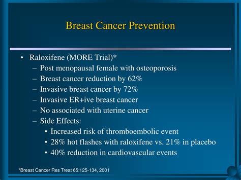 Ppt Breast Cancer Why Do People Get It And Can We Prevent It Powerpoint Presentation Id