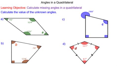 Angles in a Quadrilateral