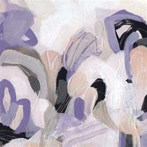 Orren Ellis Lilac Scramble I By June Erica Vess Wrapped Canvas